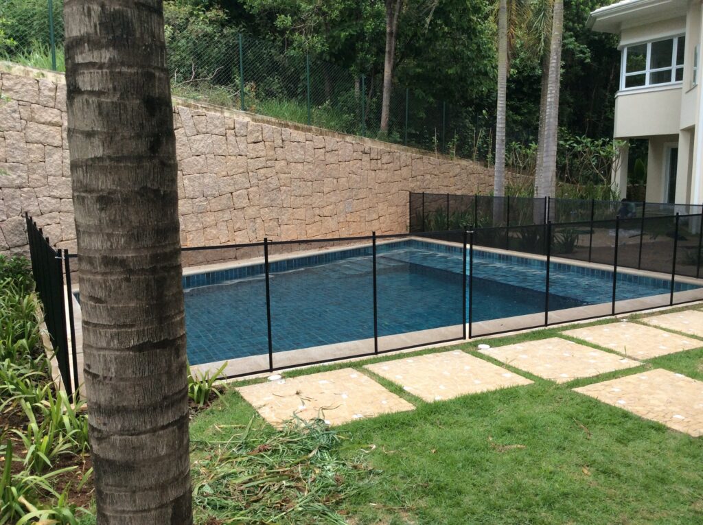 proteção para piscina